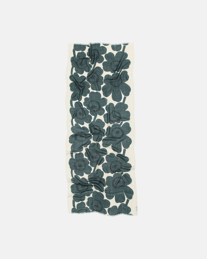 Fiore Unikko Scarf - Dark Green