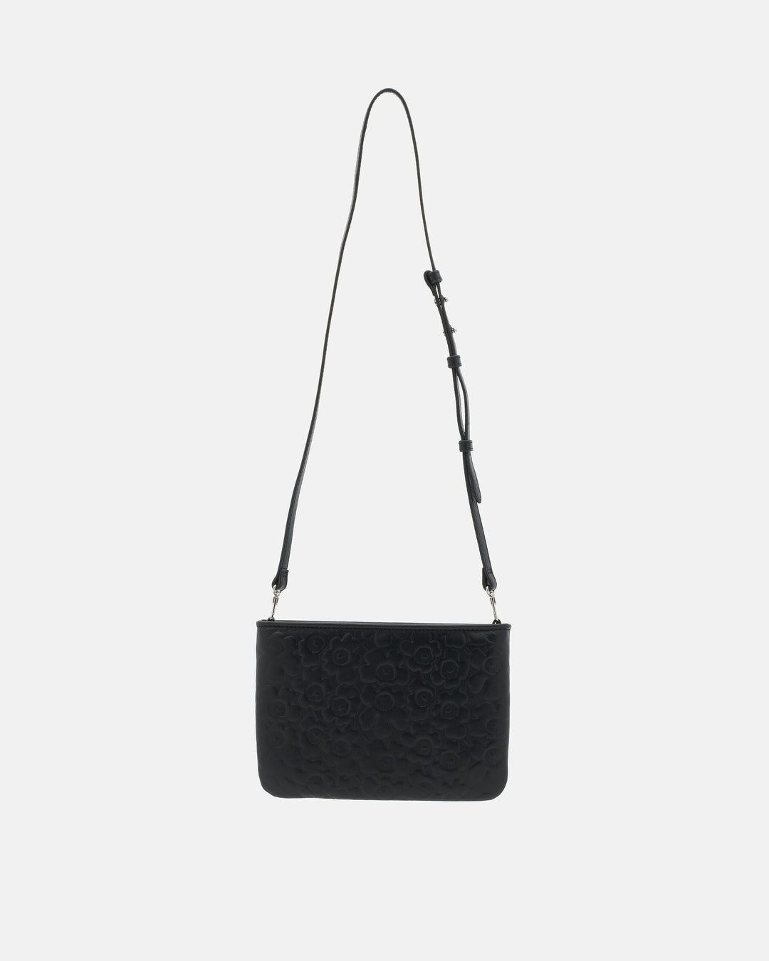 Vieno Mini Unikko Leather Bag - Black