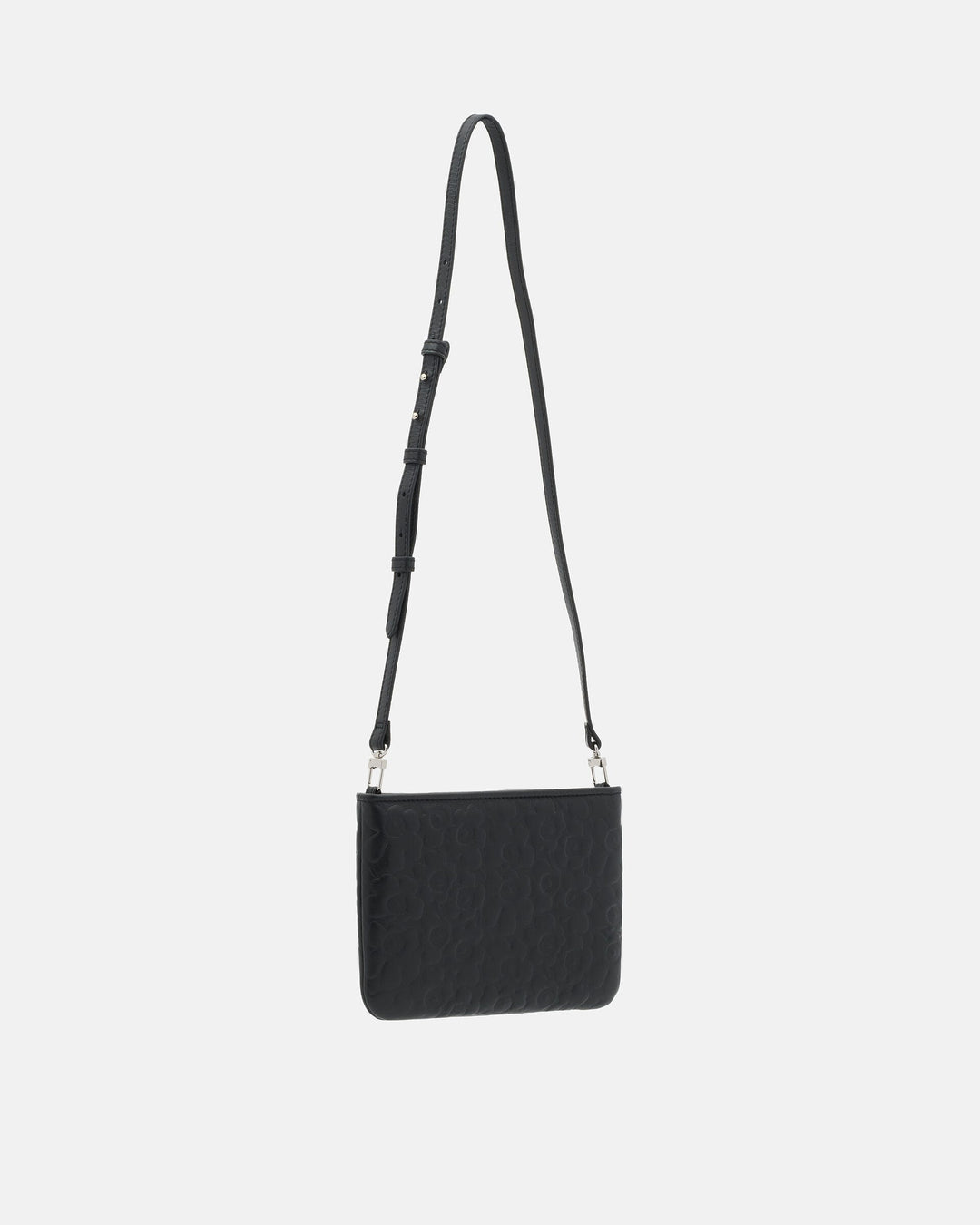 Vieno Mini Unikko Leather Bag - Black