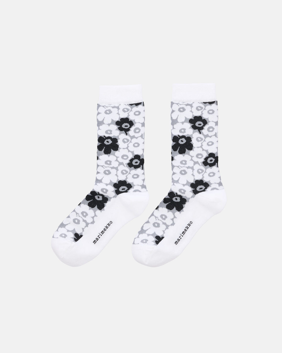 Linjaus Pikkuinen Unikko - White/Grey/Black