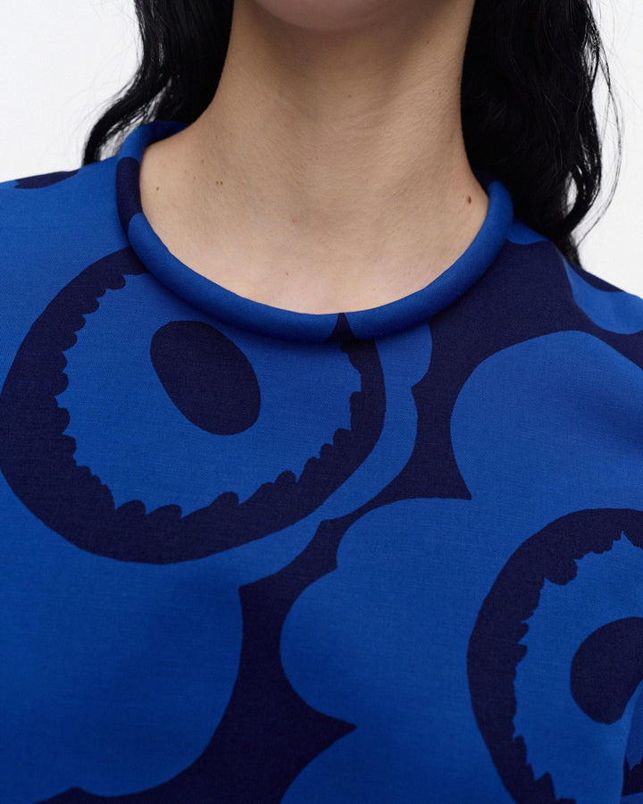 Melkein Unikko Dress - Blue