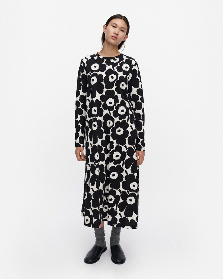 Hujanhajan Unikko Jersey Dress - Black