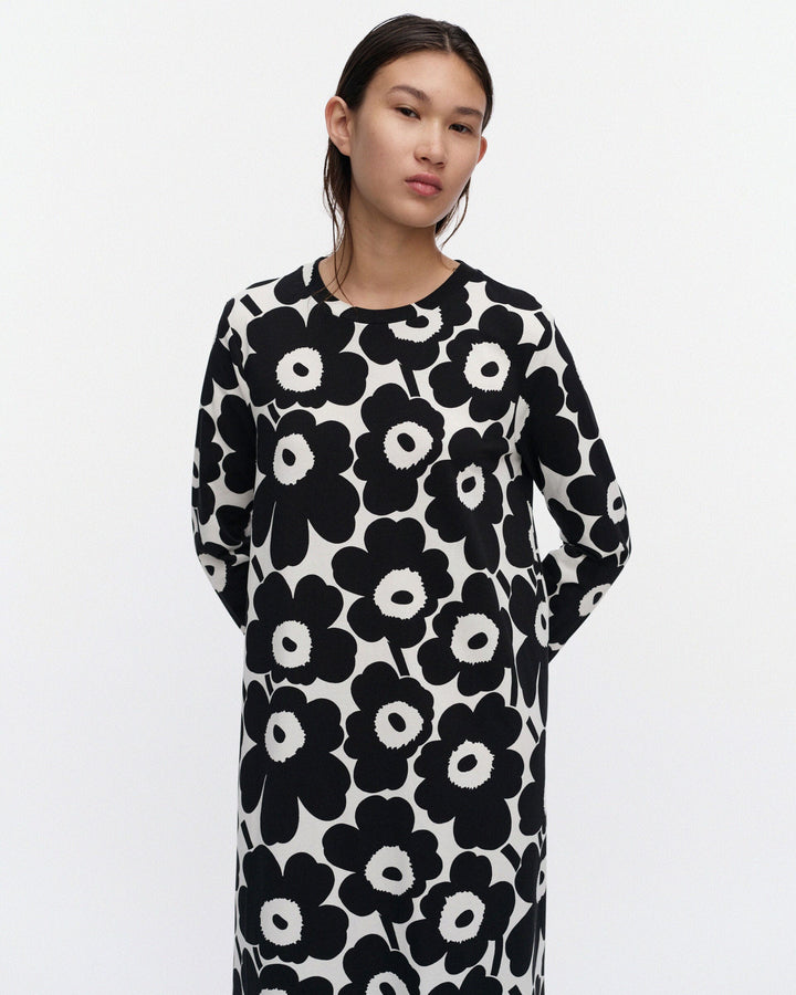 Hujanhajan Unikko Jersey Dress - Black