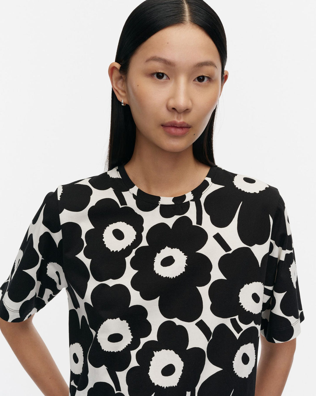 Tunnit Unikko T-shirt - Black