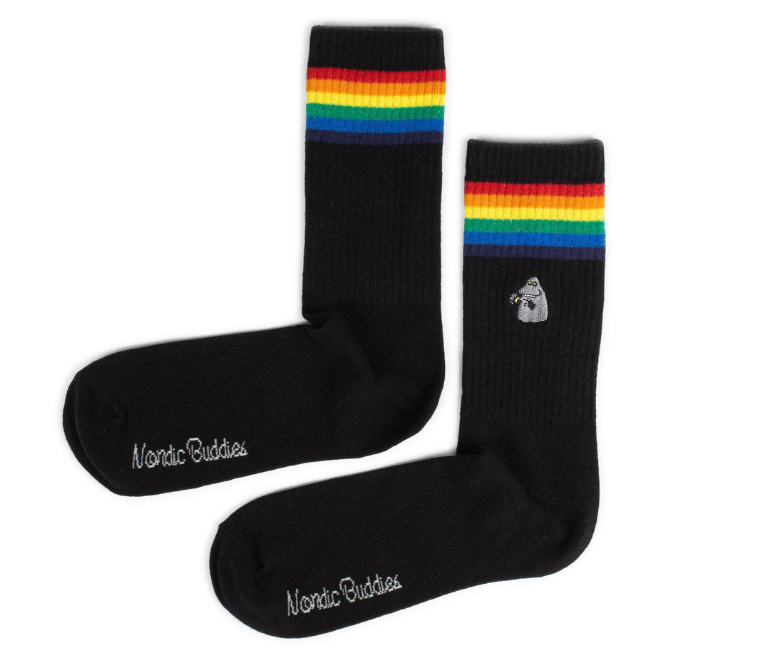 The Groke Retro Men Socks - Black