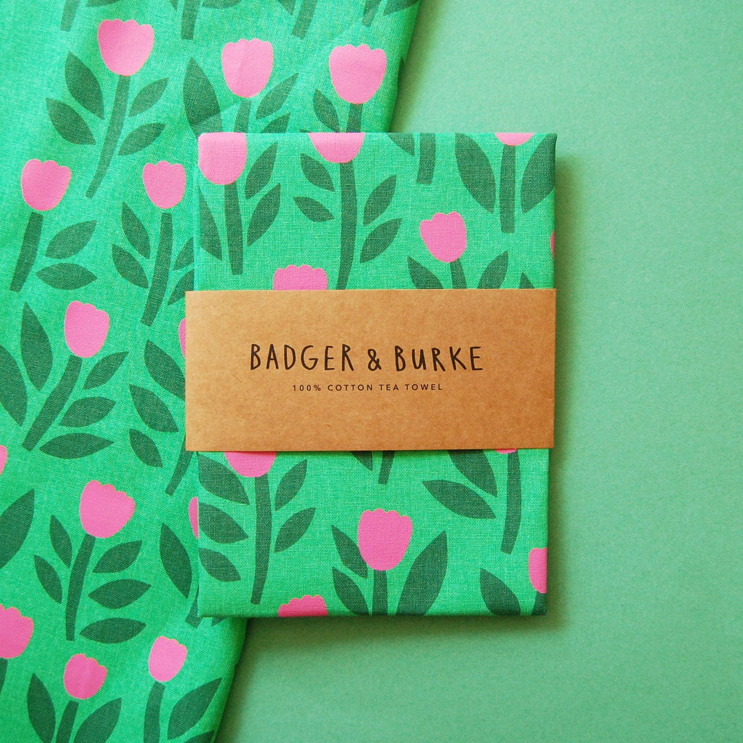 Tulip Tea Towel