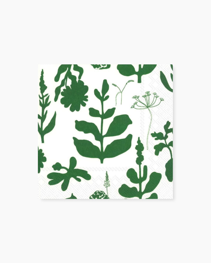 elokuun vorjot cocktail paper napkins