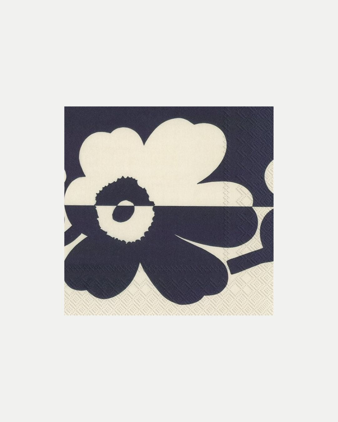 suur unikko linen blue cocktail paper napkins