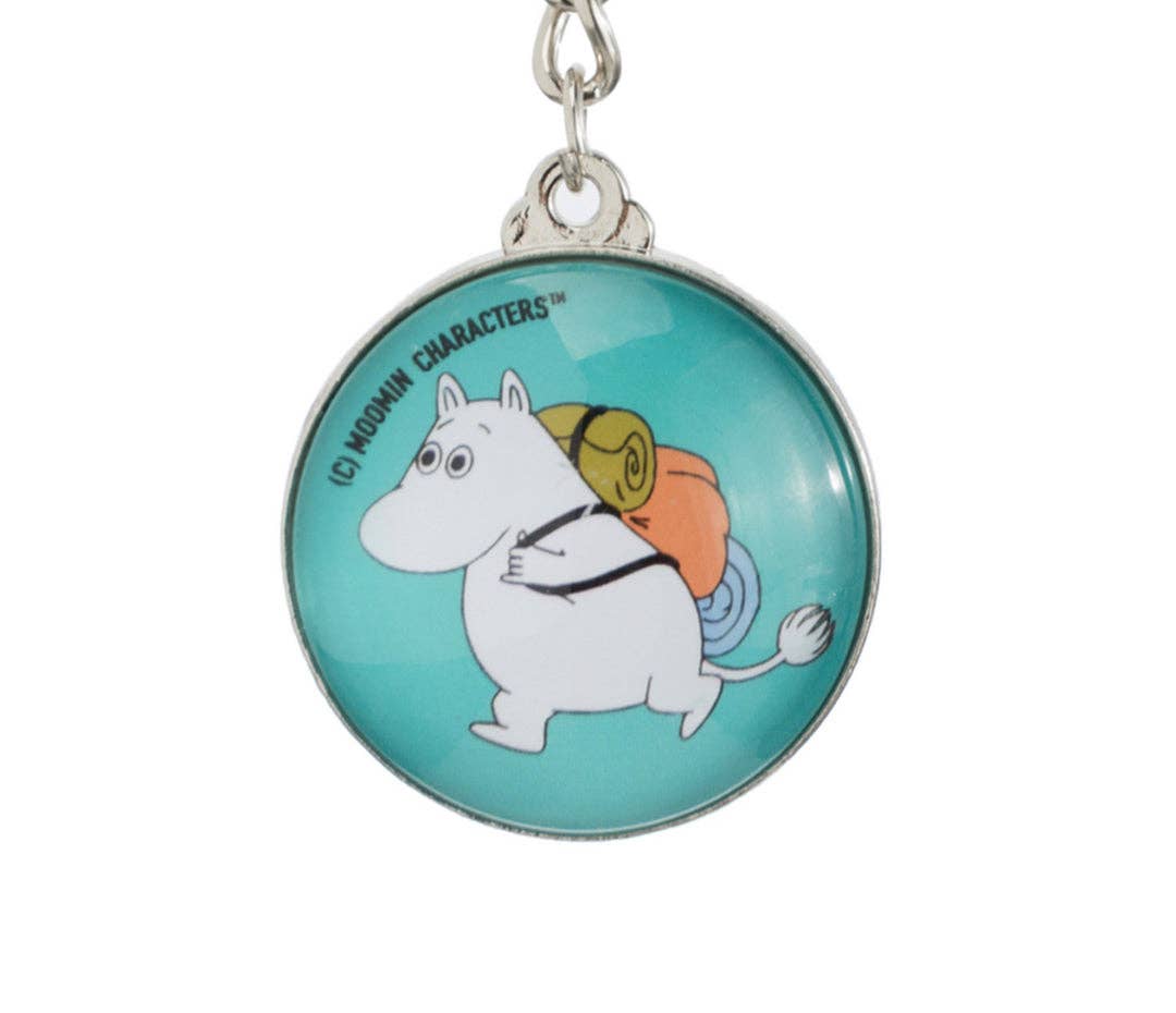 Moomin Adventure Key Ring - Petrol Blue