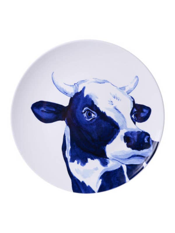 Cow Wall Plate 31cm
