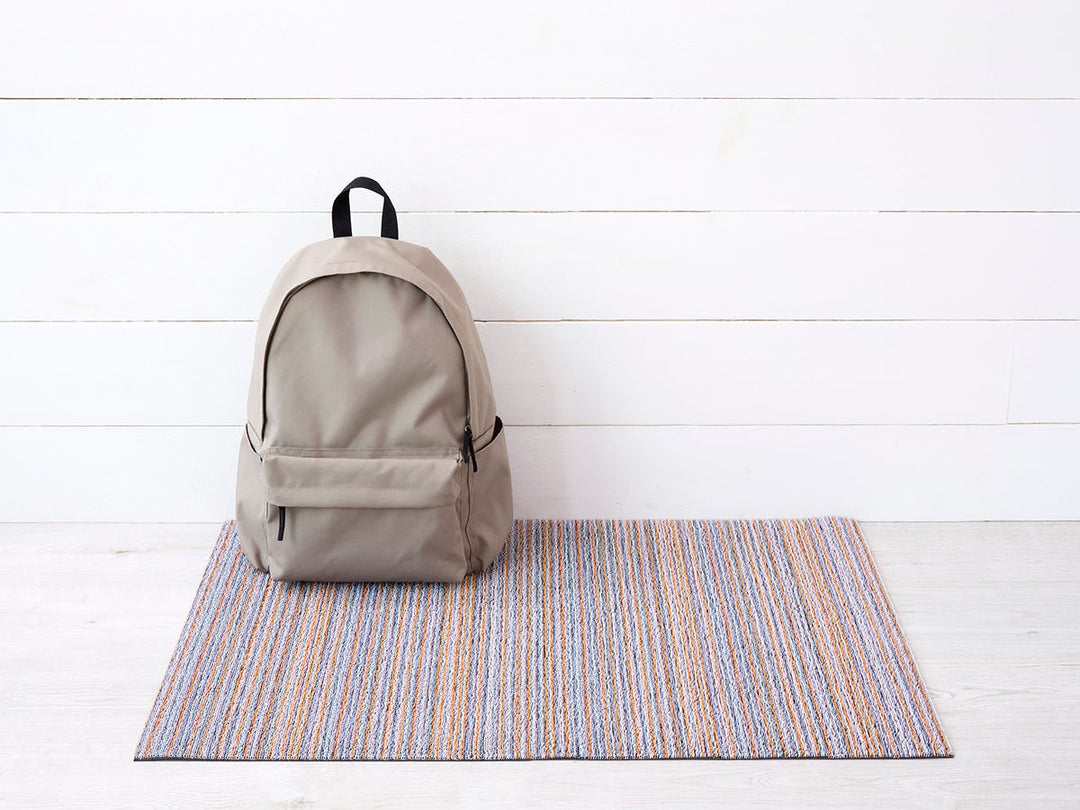 Skinny Stripe Shag Utility Mat