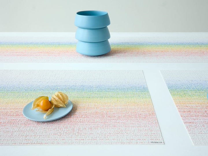 Ombré Rainbow Rectangle Placemat