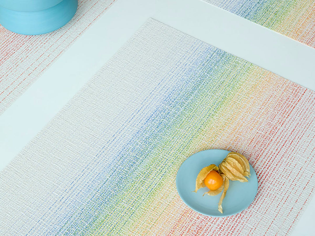 Ombré Rainbow Rectangle Placemat