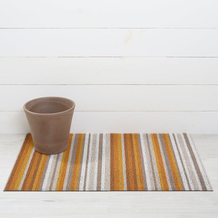 Horizon Stripe Shag Mat