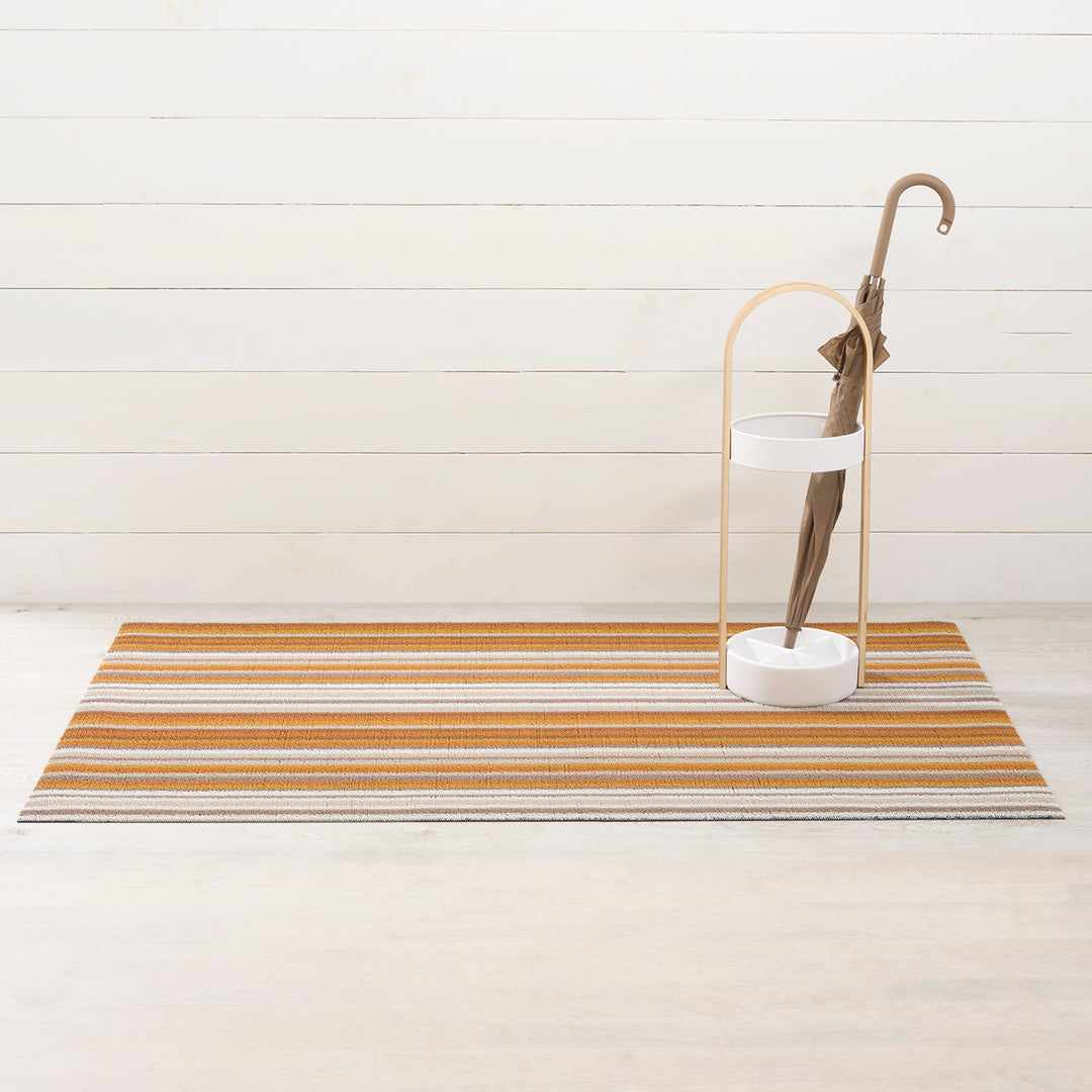 Horizon Stripe Shag Mat