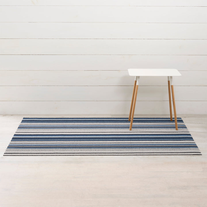 Horizon Stripe Shag Mat