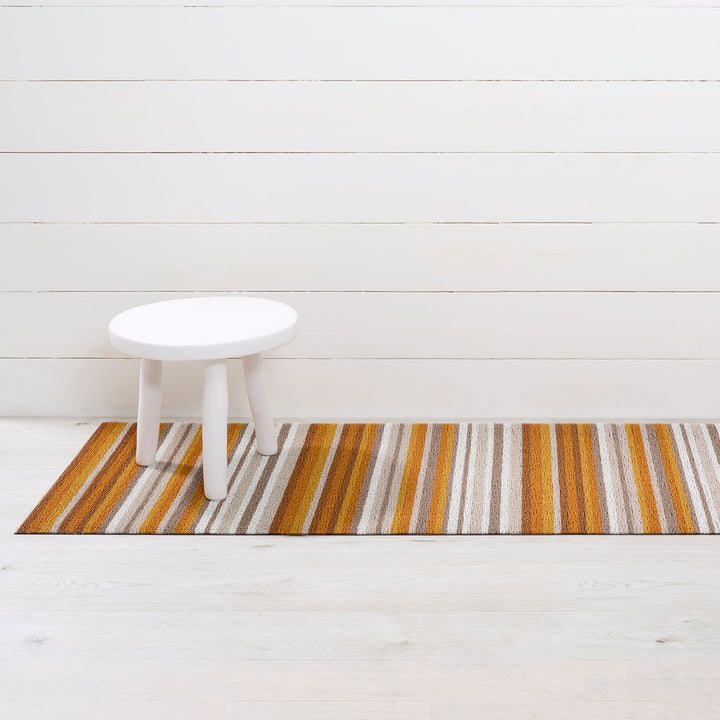 Horizon Stripe Shag Mat