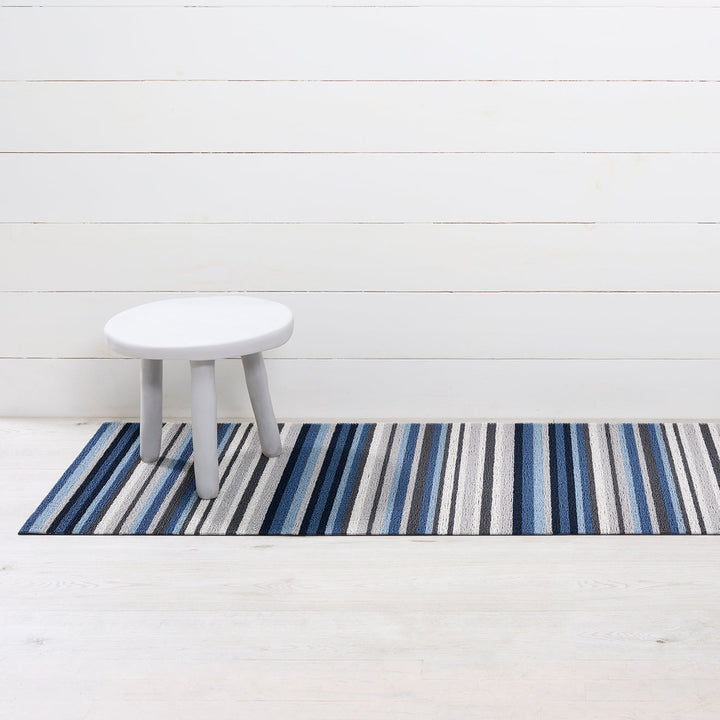 Horizon Stripe Shag Mat