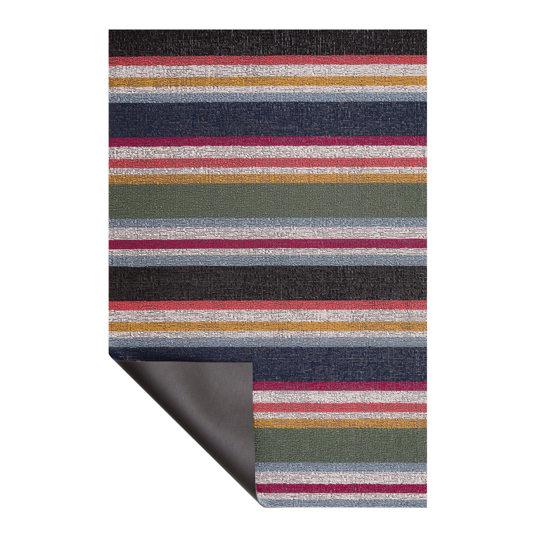 Shuffle Stripe Shag Mat