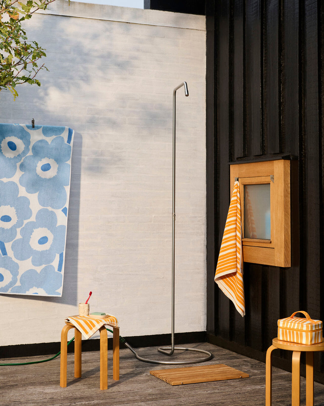 unikko hand towel - blue