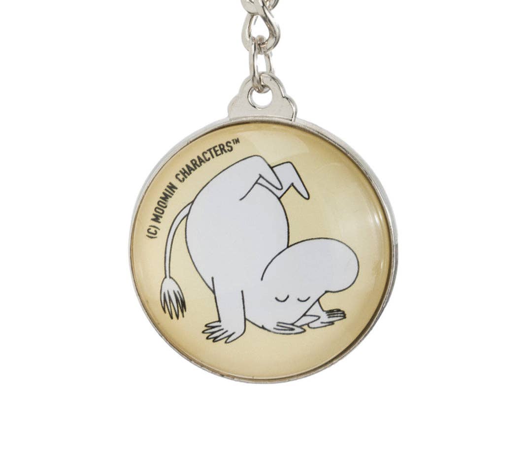 Moomin Happy Key Ring - Yellow