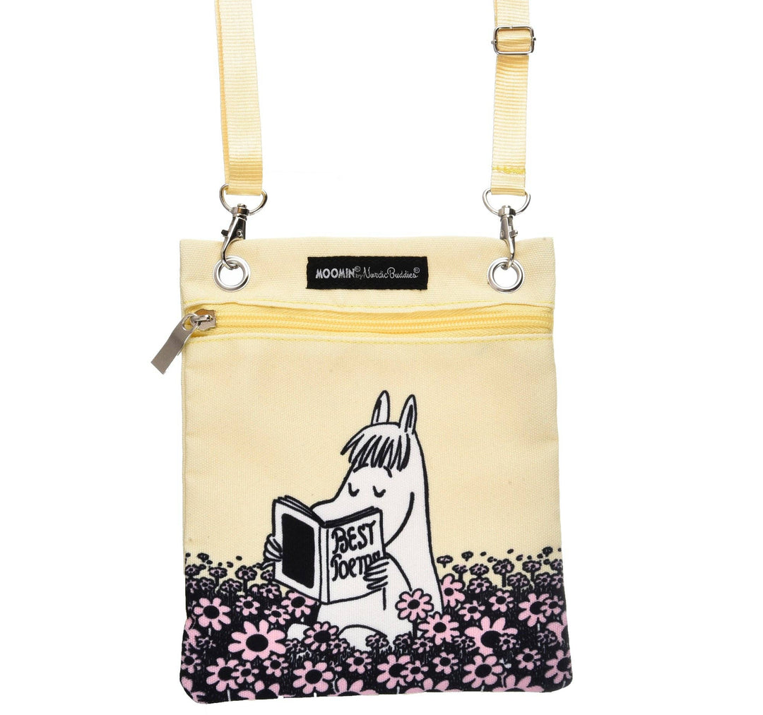 Snorkmaiden Reading Passport Bag - Yellow