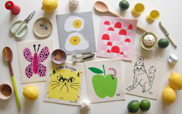 Snitty Kitty "NO" Swedish Sponge Cloth