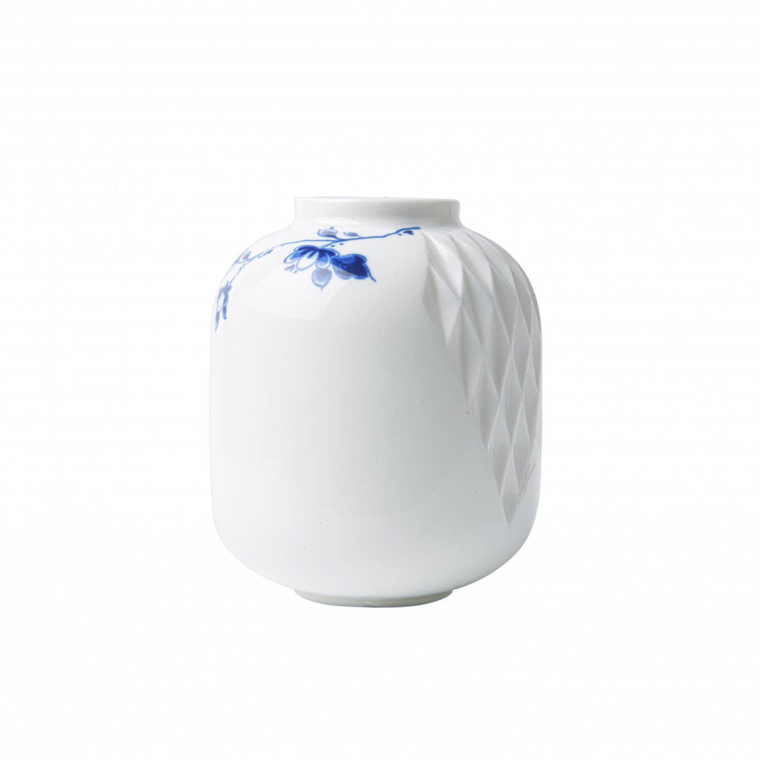 Delft Blue Fold Vase - Tall