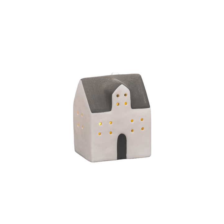 Happy Ceramic LED House