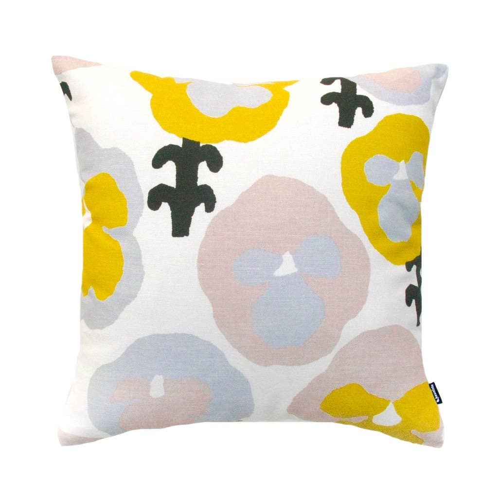 Orvokki Yellow Cushion Cover