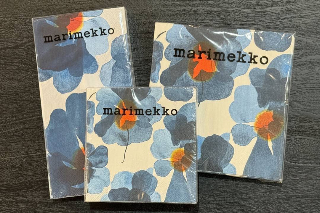 Valssi Paper Napkins - Blue