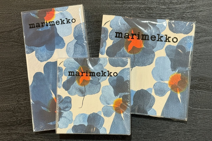 Valssi Paper Napkins - Blue