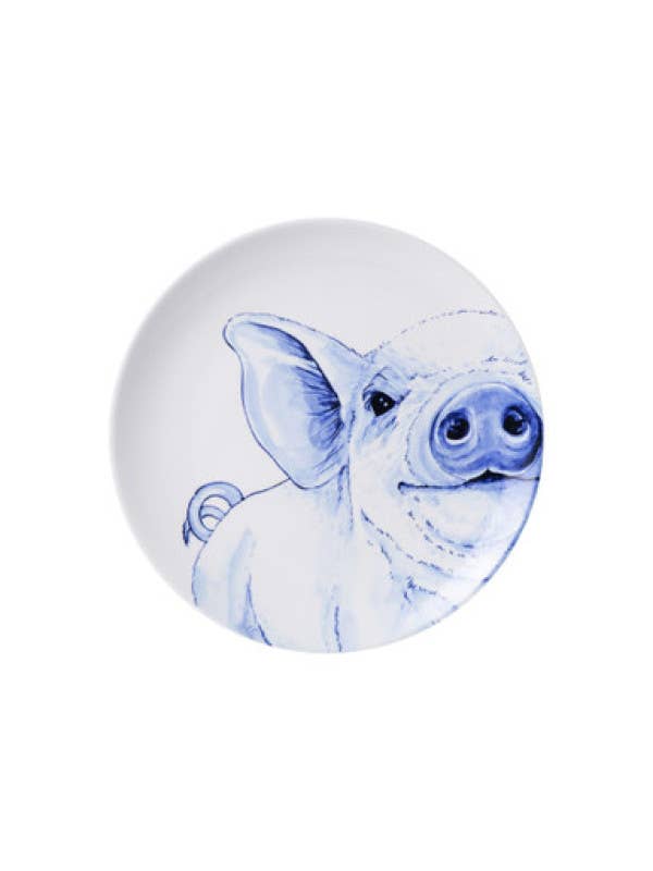 Pig Wall Plate 20cm