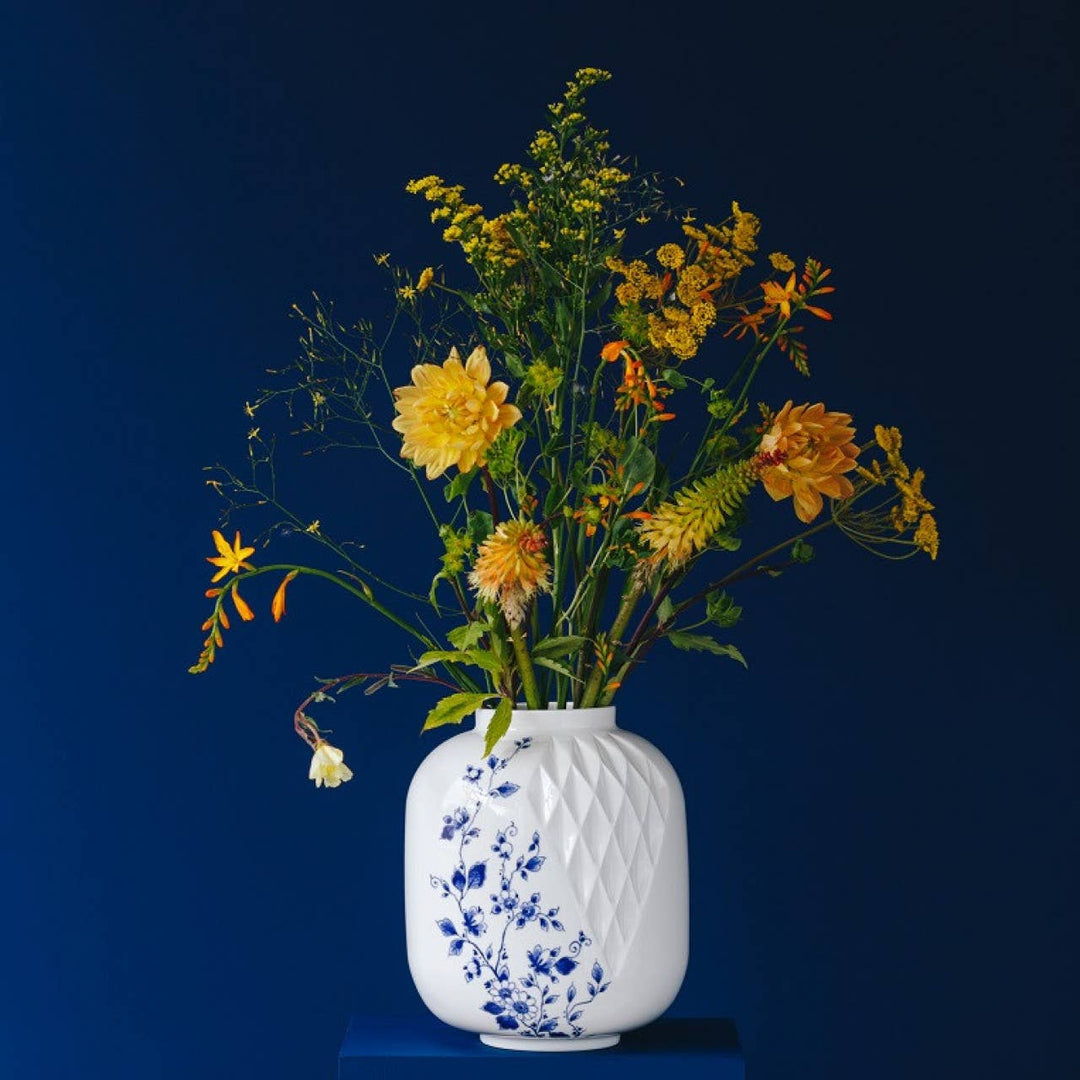 Delft Blue Fold Vase XI