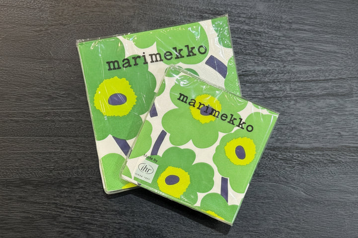 Unikko Paper Napkin - Green