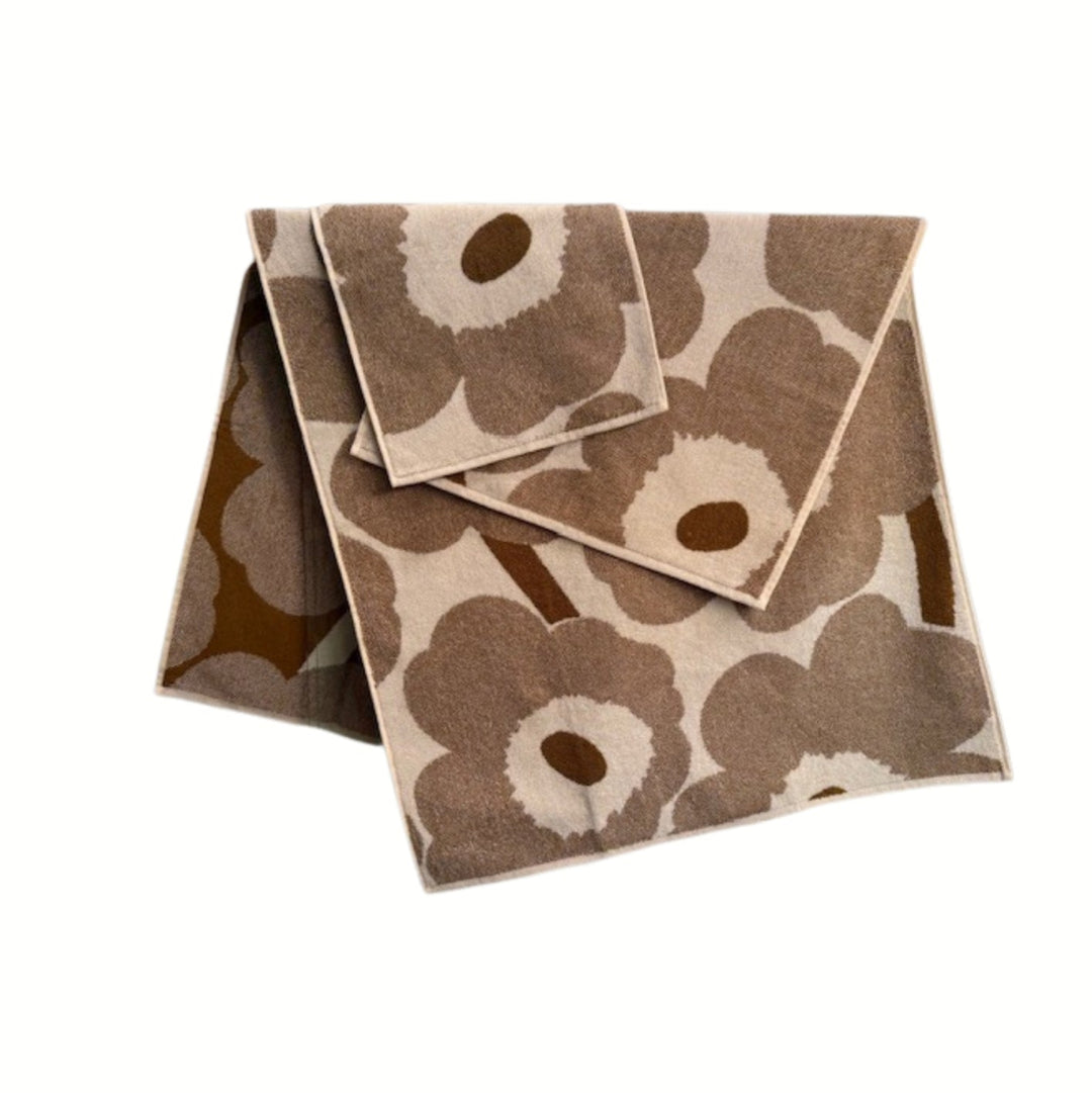 Unikko Bath Towel Collection - Heathered Bronze