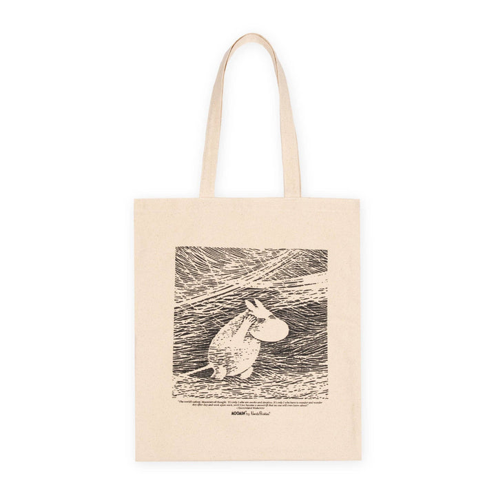 Moomintroll Snowstorm Tote Bag