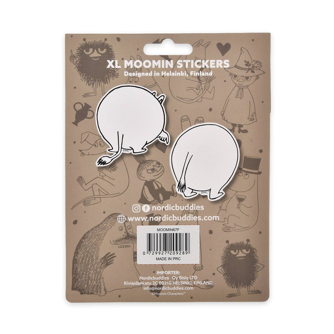 Moomintroll Butt XL-Sticker Combo