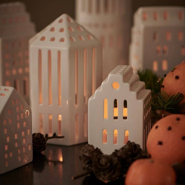 Urbania Lighthouse Candle Holder - Long Church