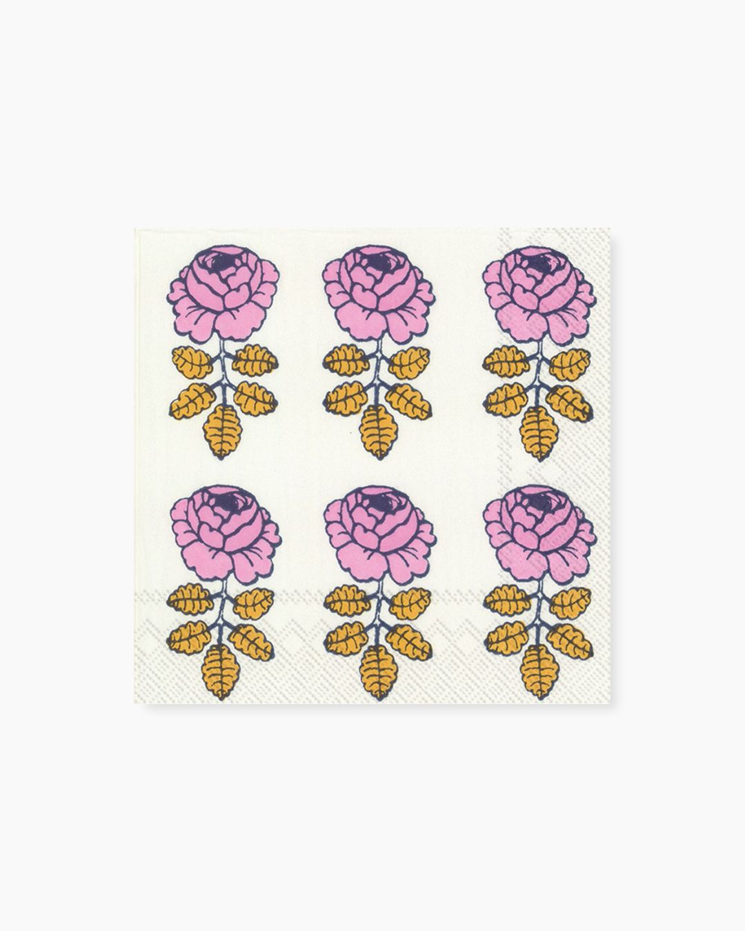 vihkiruusu white cocktail paper napkins