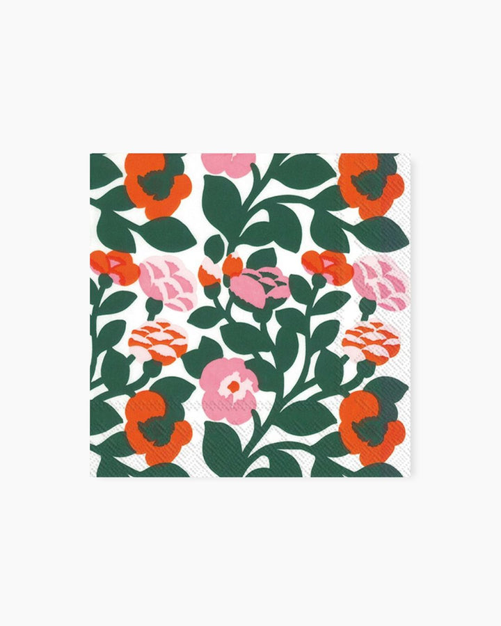 green green lunch paper napkins