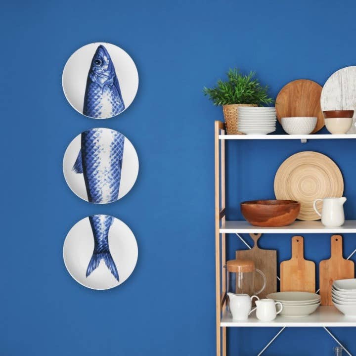 Display Plates Fish set (3 pieces)