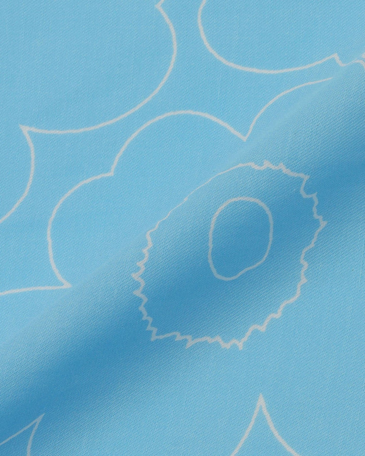 keskiö piirto unikko scarf - light blue