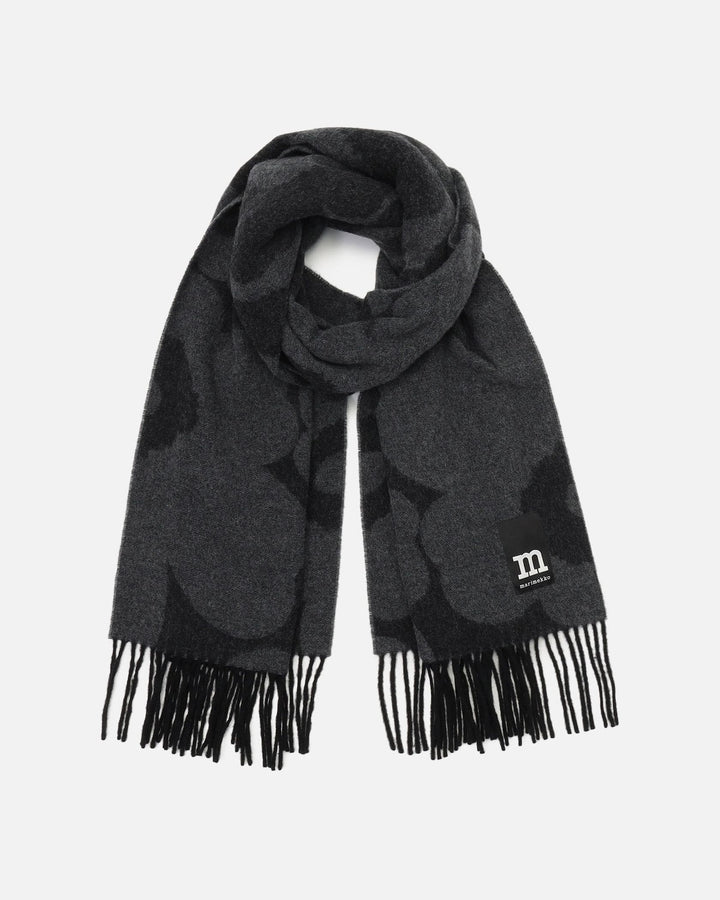 identtinen unikko scarf - black