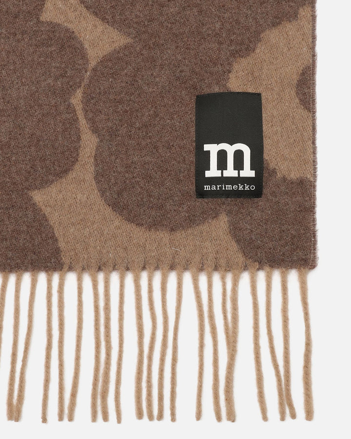 identtinen unikko scarf - brown