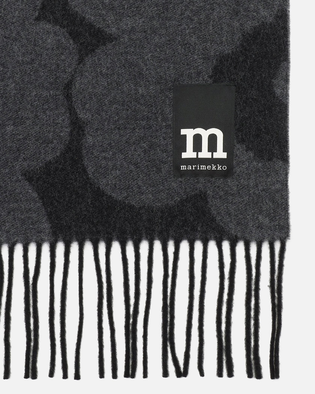 identtinen unikko scarf - black