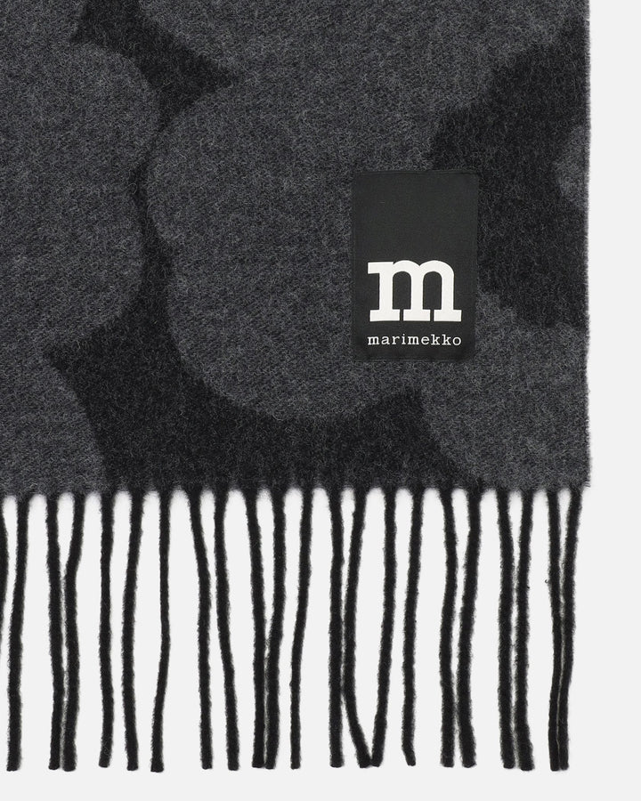 identtinen unikko scarf - black