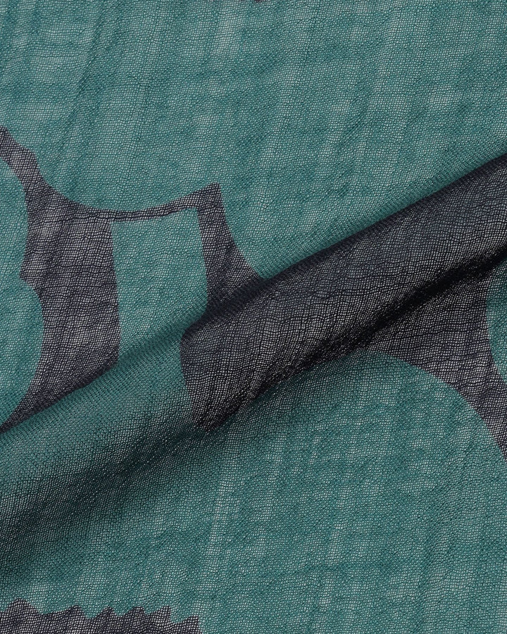 fiore unikko scarf - green