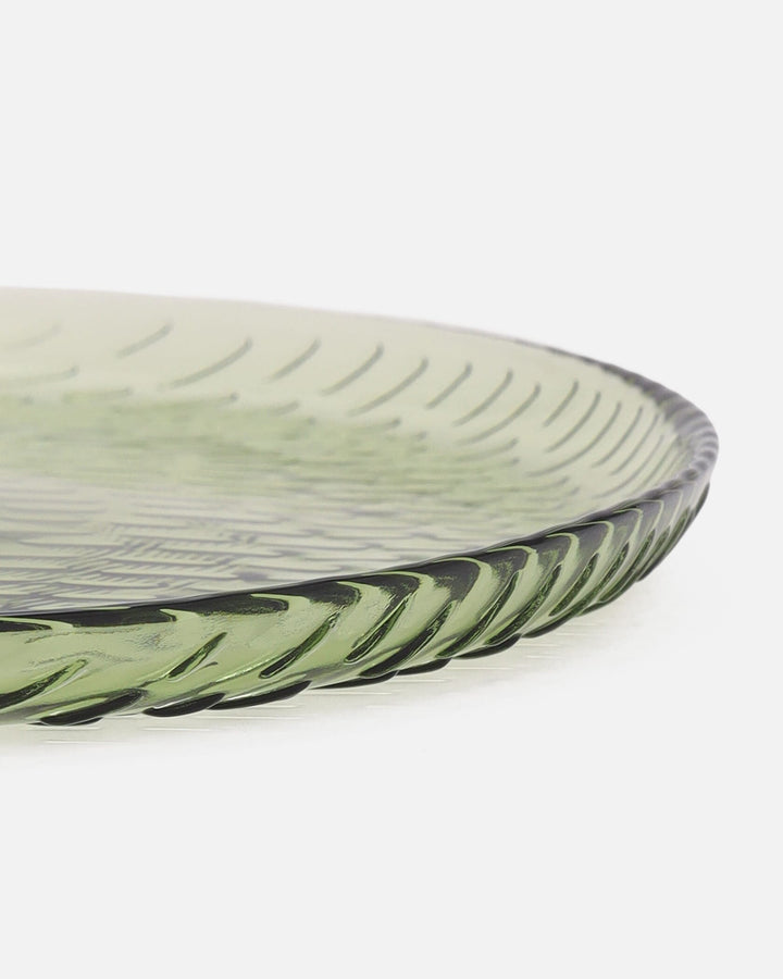 syksy plates 17 cm /  2 pcs set - green