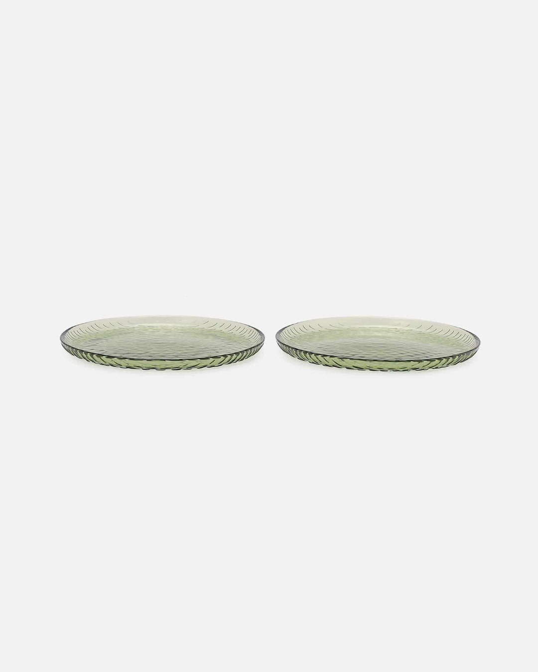 syksy plates 17 cm /  2 pcs set - green